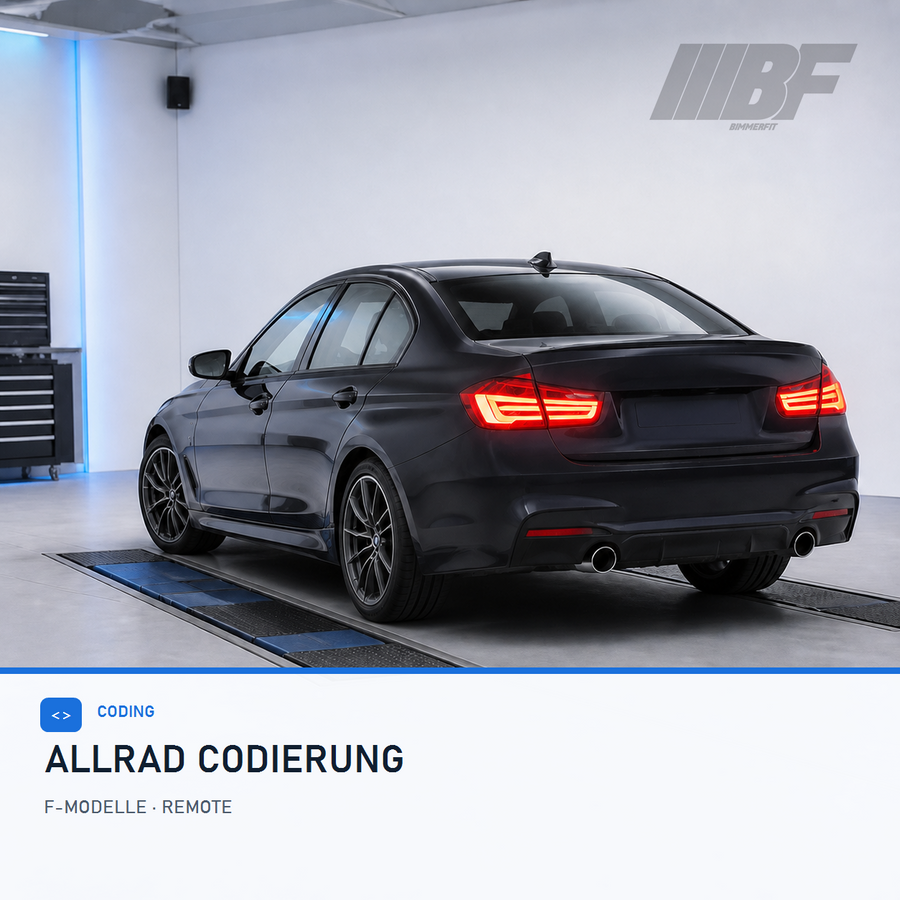 BMW xDrive deaktivieren – Remote Coding für F-Modelle