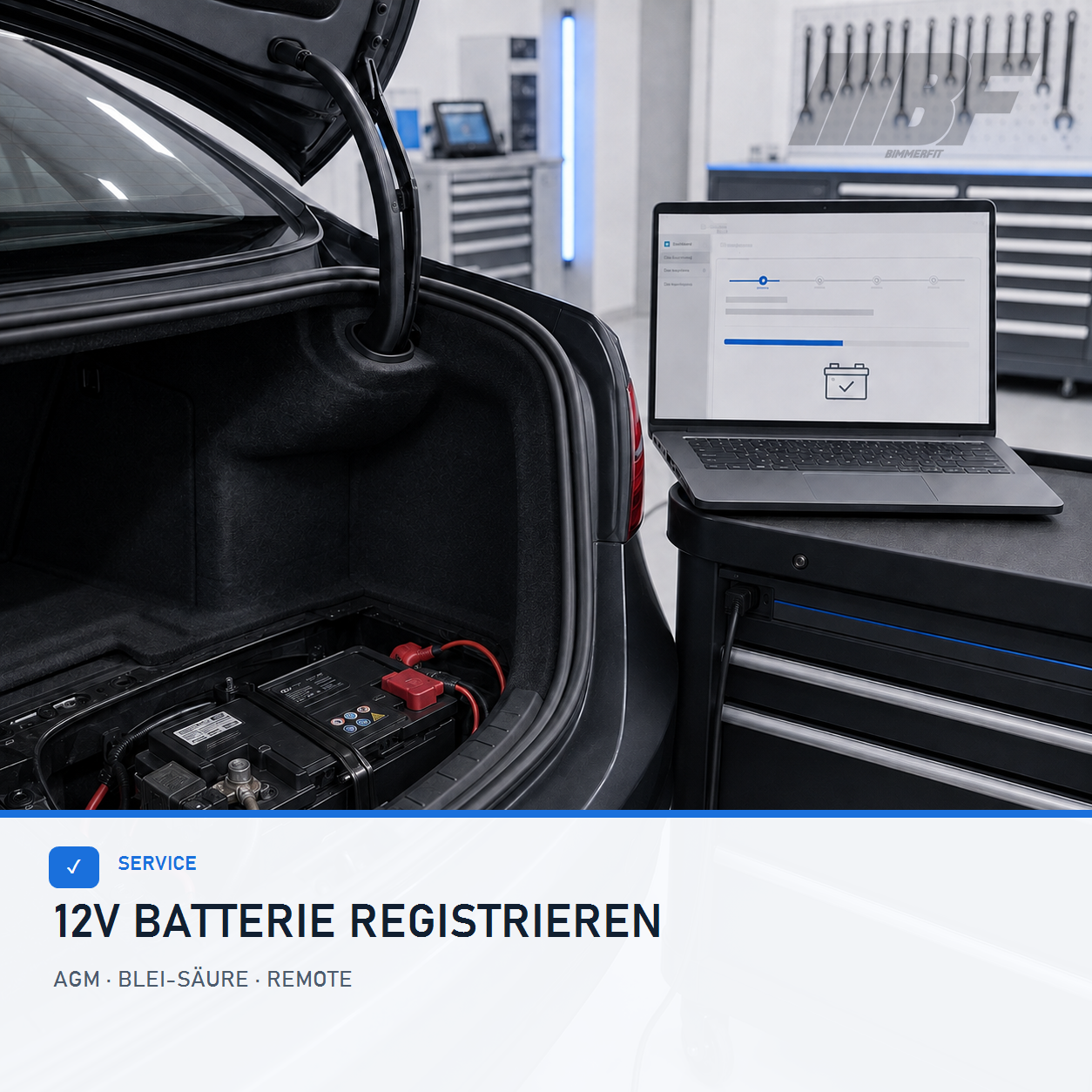 BMW oder MINI 12V-Batterie nach dem Wechsel per Diagnose registrieren