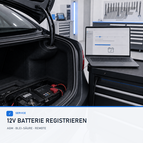 BMW oder MINI 12V-Batterie nach dem Wechsel per Diagnose registrieren