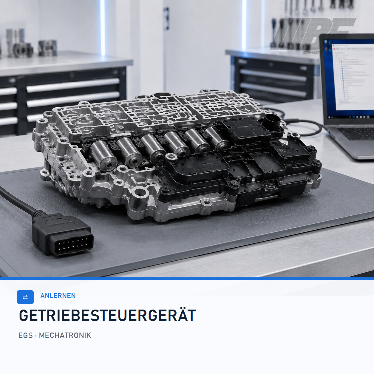 Gebrauchtes Getriebesteuergerät oder Mechatronik anlernen