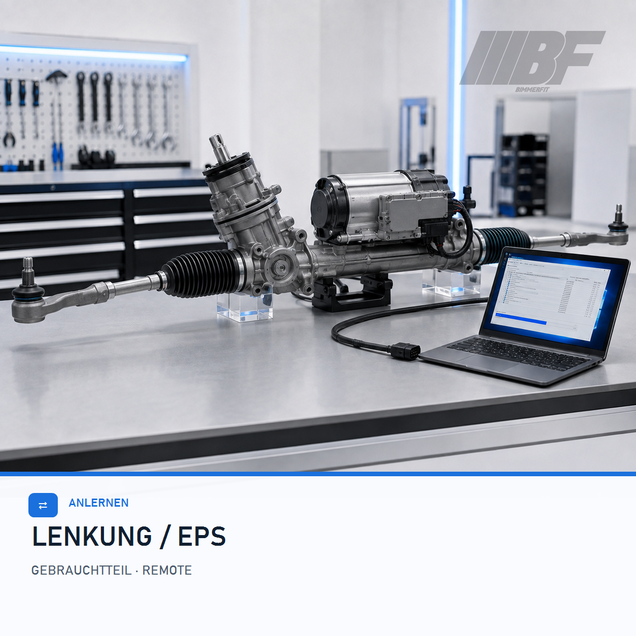 Gebrauchte elektrische Lenkung oder EPS anlernen