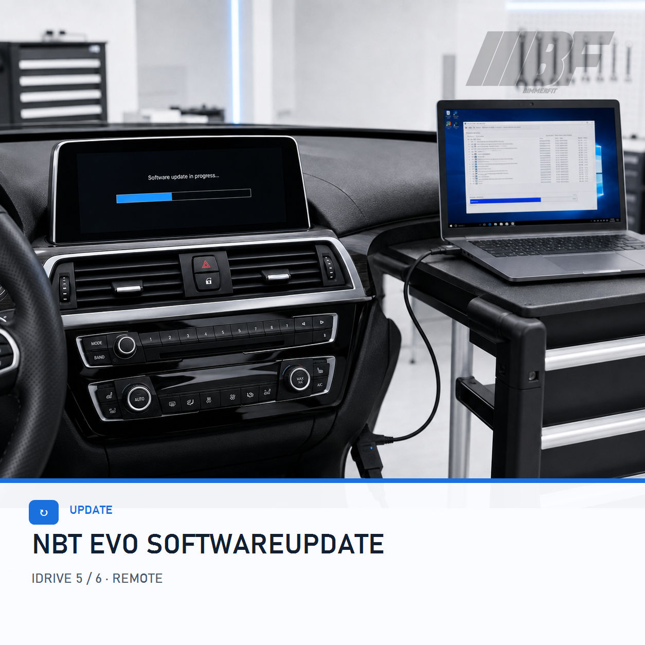NBT EVO Softwareupdate und iDrive 5 6 Vorbereitung
