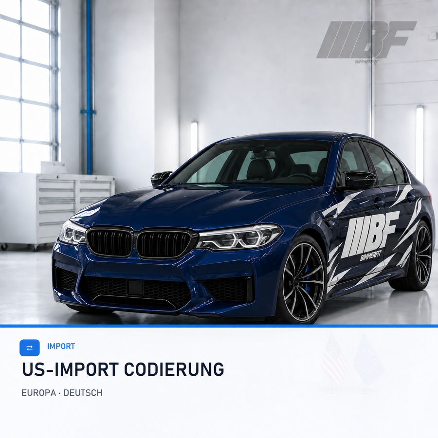 Convert a BMW US Import to German / EU Settings – Remote Coding